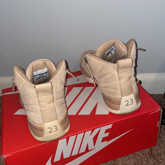 Women’s Air Jordan 12 Retro “Vachetta Tan” Size 6.5 With Original Box - Picture 4 of 9
